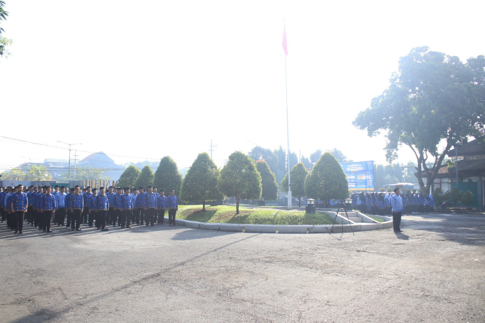 Semarakkan Hari Lahir Pancasila, Dosen Matematika Ikuti Upacara di Kampus UIN KHAS Jember