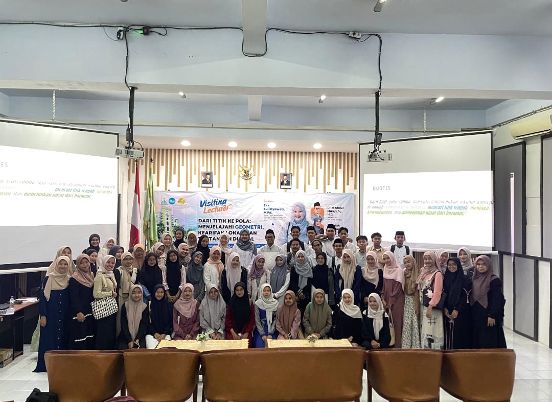 Kuliah Tamu Prodi Tadris Matematika: "Dari Titik ke Pola — Menjelajah Geometri, Kearifan Lokal, dan Tantangan Digital"