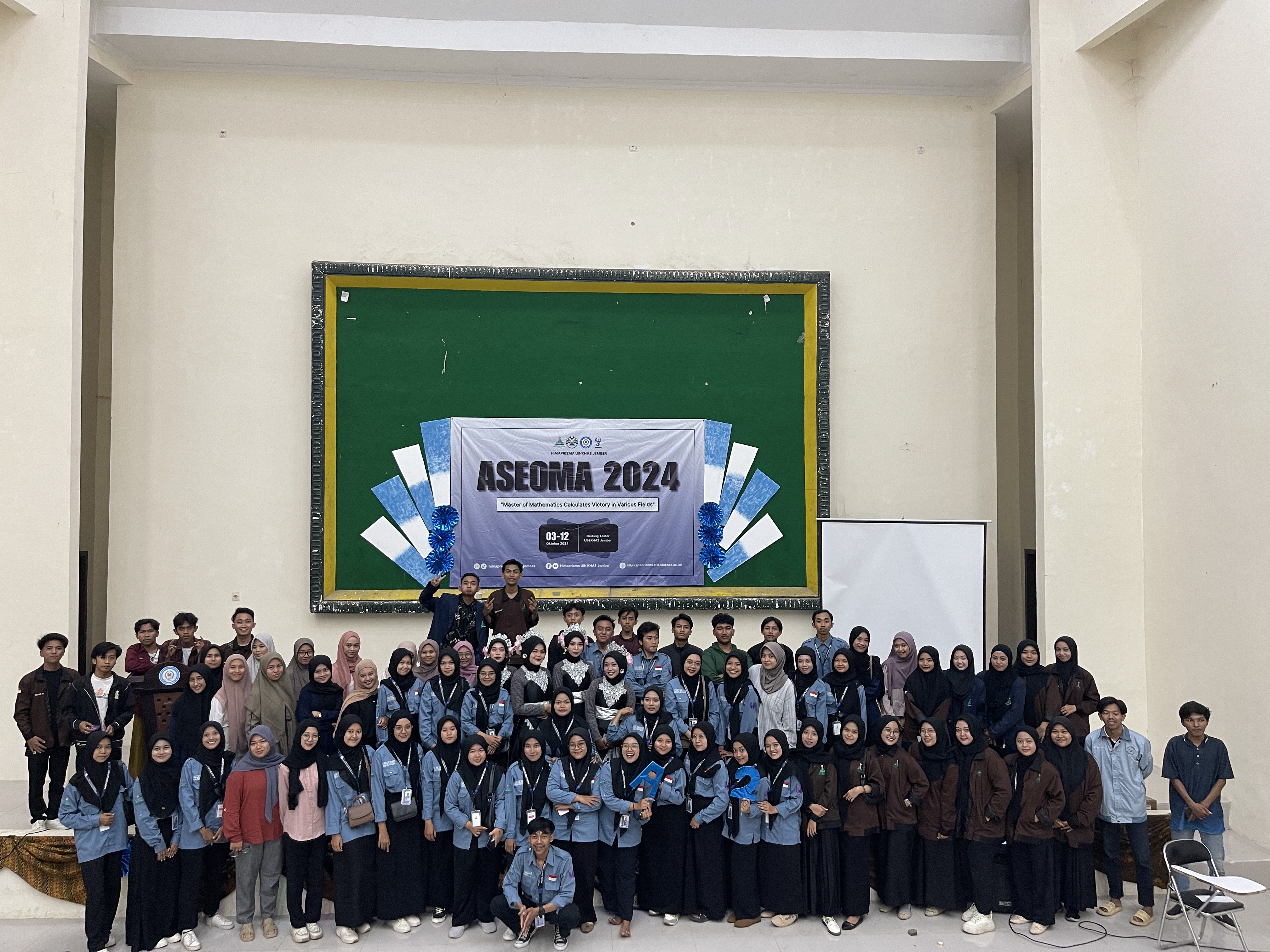 Pembukaan ASEOMA 2024: Menggali Kreativitas Mahasiswa Tadris Matematika UIN Khas Jember