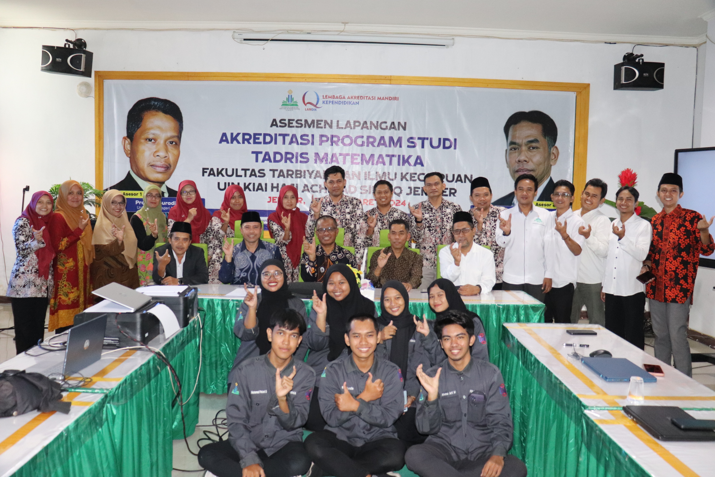 BERKAT KERJA KERAS SEMUA PIHAK, TADRIS MATEMATIKA RAIH AKREDITASI UNGGUL